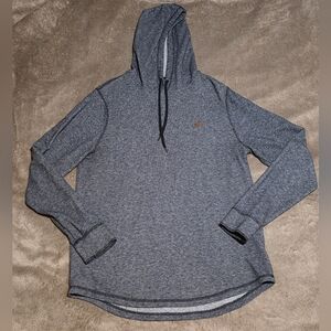 GUC Mens Levis Herringbone L/S Pullover Hoodie Size Large Black/Gray